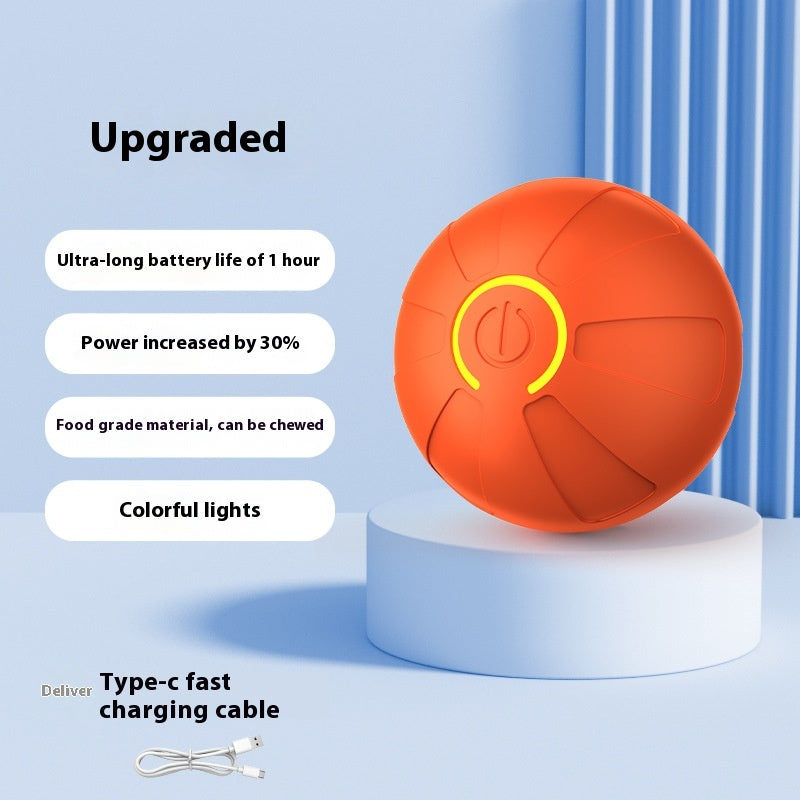 Pets Electric Jumping Ball Automatic Dog-Teasing Luminous Pet Products Pets Dogs Training Products Ball Toys for Dogs Resistance