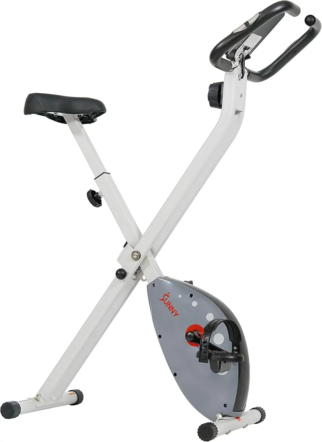 Exercise Bike W/Pulse Sensors & Adjustable Cushion Seat, Home Cardio Training Machine for Adults/Seniors&