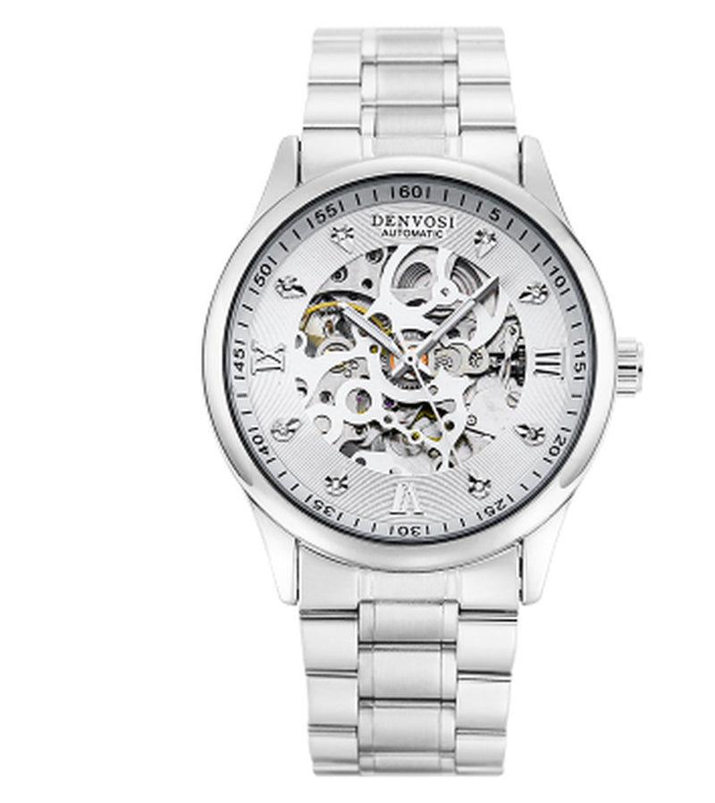 New Foreign Trade Luminous Mechanical Watches, Automatic Hollowing, Men&