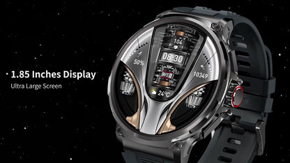 1.85&quot; Ultra HD Smartwatch GPS Bluetooth Call Health Monitoring Watch Gym Gift