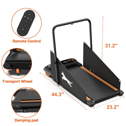 Pet Dog Treadmill Portable Exercise Treadmill Running Machine for Small and Medium Dog Breeds