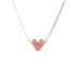 Woman Sweet Heart Necklace Stainless Steel Chain Choker Friendship Gift Handmade Miyuki Necklace Cute Collares Necklace