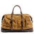 Men Travel Bags M Hand Luggage Bags Canvas Leather Travel Duffel Bags Shoulder Bags Large Capacity Weekend Overnight