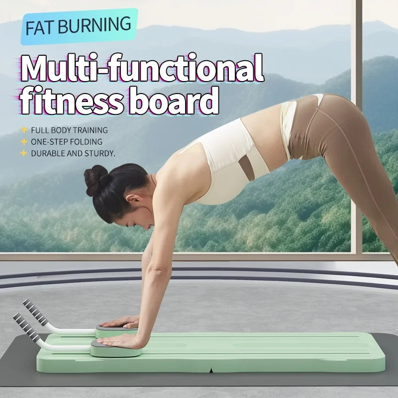Pilates Board, Multifunctional Abdominal Board, Ab Core Trainer, Ab Trainer Machine, Ab Board, Exercise Board, Abs Workout Equipment, Core Workout Equipment.