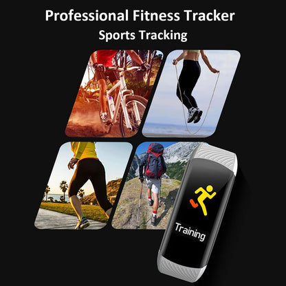 Fitness Tracker with 2 Watch Bands, Waterproof Activity Tracker for Women Men and Teens, Health Tracker Smartwatch with Heart Rate Monitor Sleep Tracker Pedometer Call &amp; Message Notification