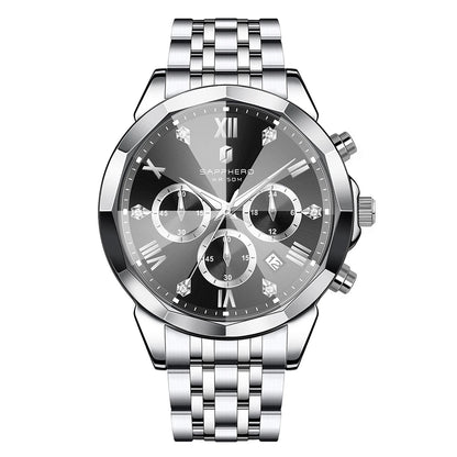 Men Watch Diamond Mirror Luxury Waterproof Watch 2025 New Quartz Watch Diamond Dial Clock Gift Wristwatch Reloj Hombr