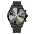 Men Watch Diamond Mirror Luxury Waterproof Watch 2025 New Quartz Watch Diamond Dial Clock Gift Wristwatch Reloj Hombr