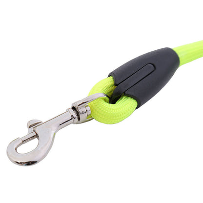 Colorful Nylon round Hand Holding Dog Rope Pets Supplies