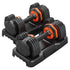 Adjustable Dumbbell Set 2X 25LB Dumbbell for Men & Women Body Building Training