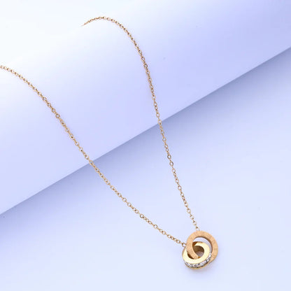 Titanium Steel Necklace Women&